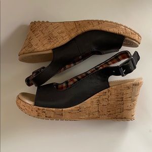 Crocs Cork Wedges size 5
